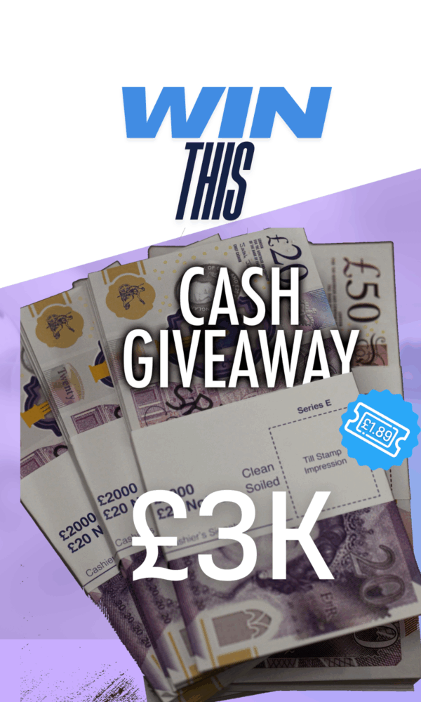 £3,000 Cash