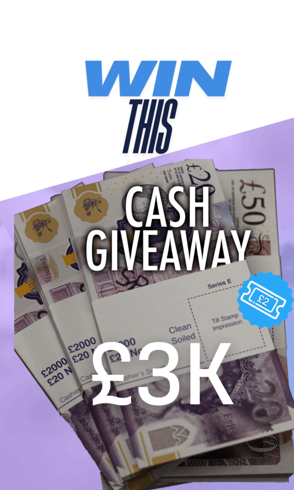 £3k Cash