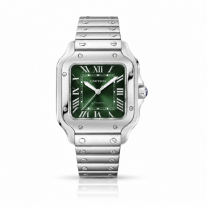 Green Cartier Santos Large
