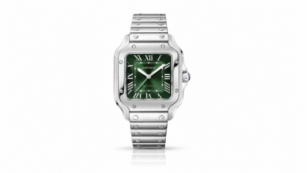 Green Cartier Santos Large