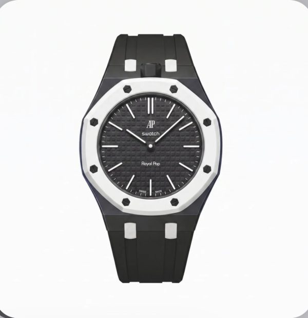 AP × Swatch Royal Pop (Black) OCHO NEGRO