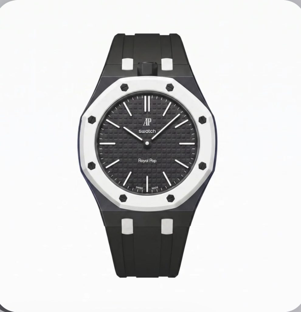 AP × Swatch Royal Pop (Black) OCHO NEGRO