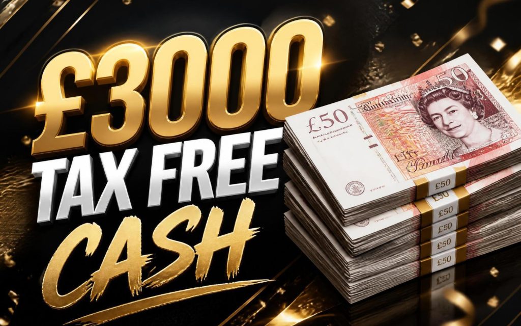 £3,000 Cash