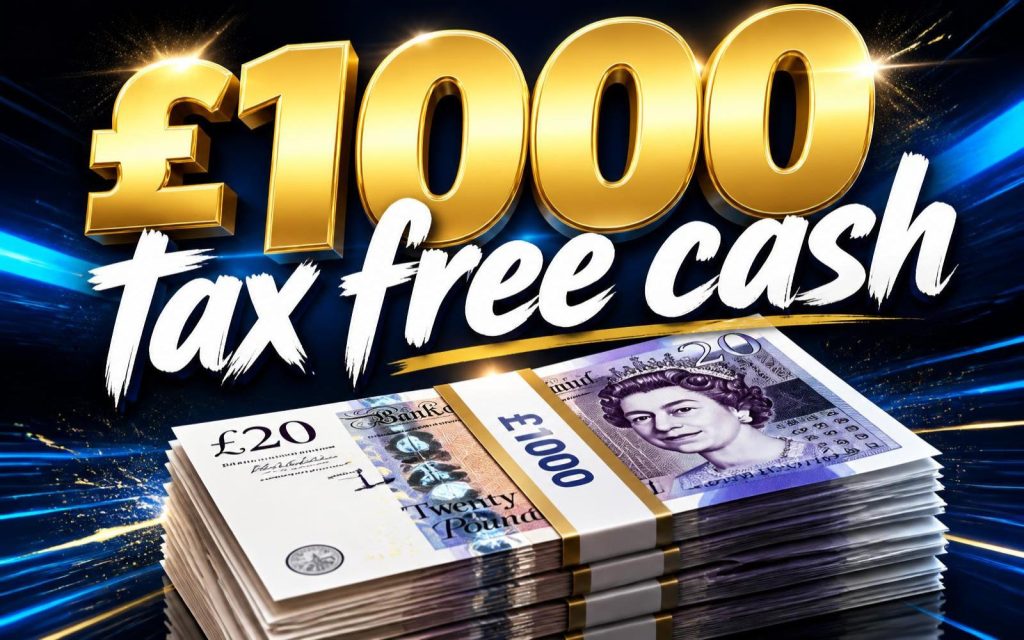 £1,000 Tax Free Cash