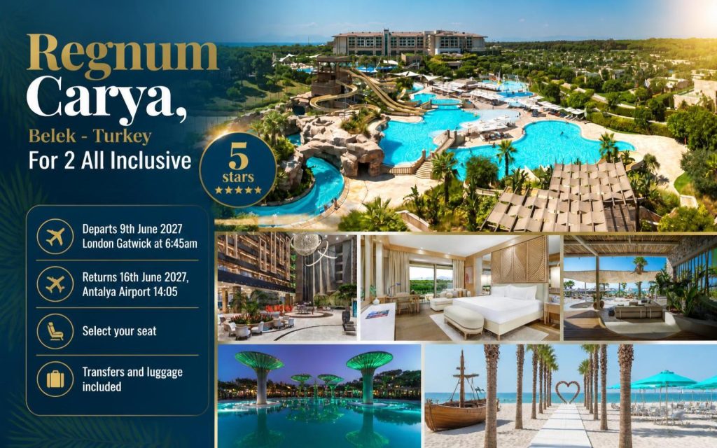 Regnum Carya, Belek Turkey — All Inclusive