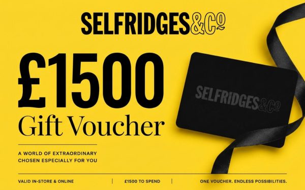 Selfridges £1,500 Gift Voucher