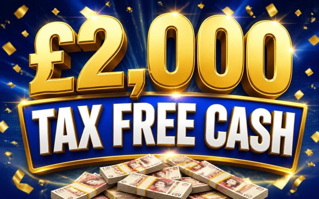 £2,000 Tax Free Cash