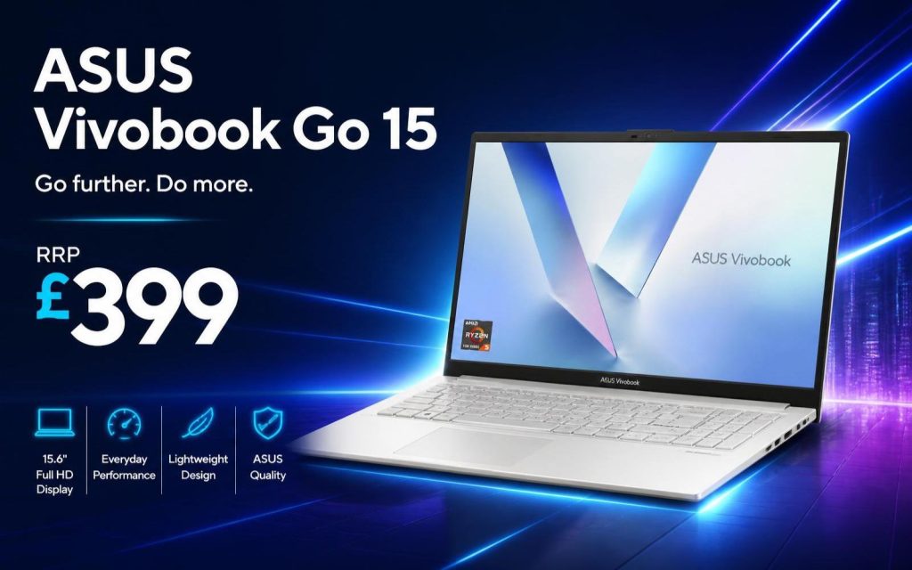 ASUS Vivobook Go 15 — Silver