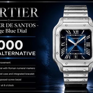 Cartier Santos de Cartier Large — Blue Dial
