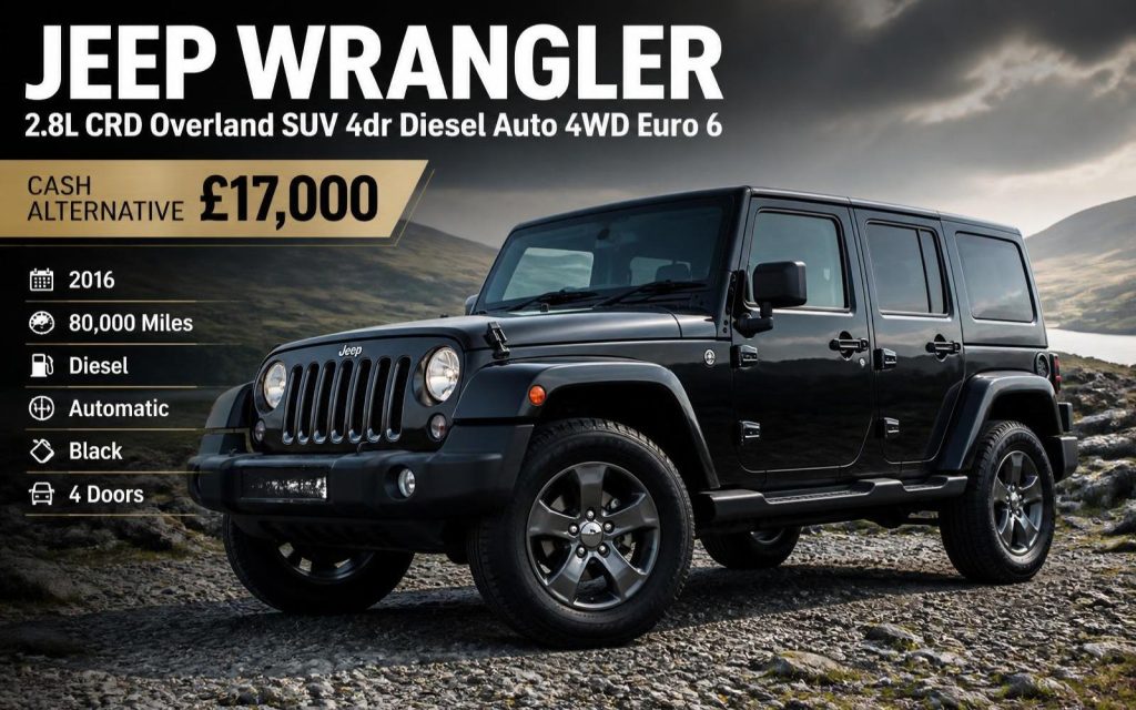 Jeep Wrangler 2.8 CRD Overland
