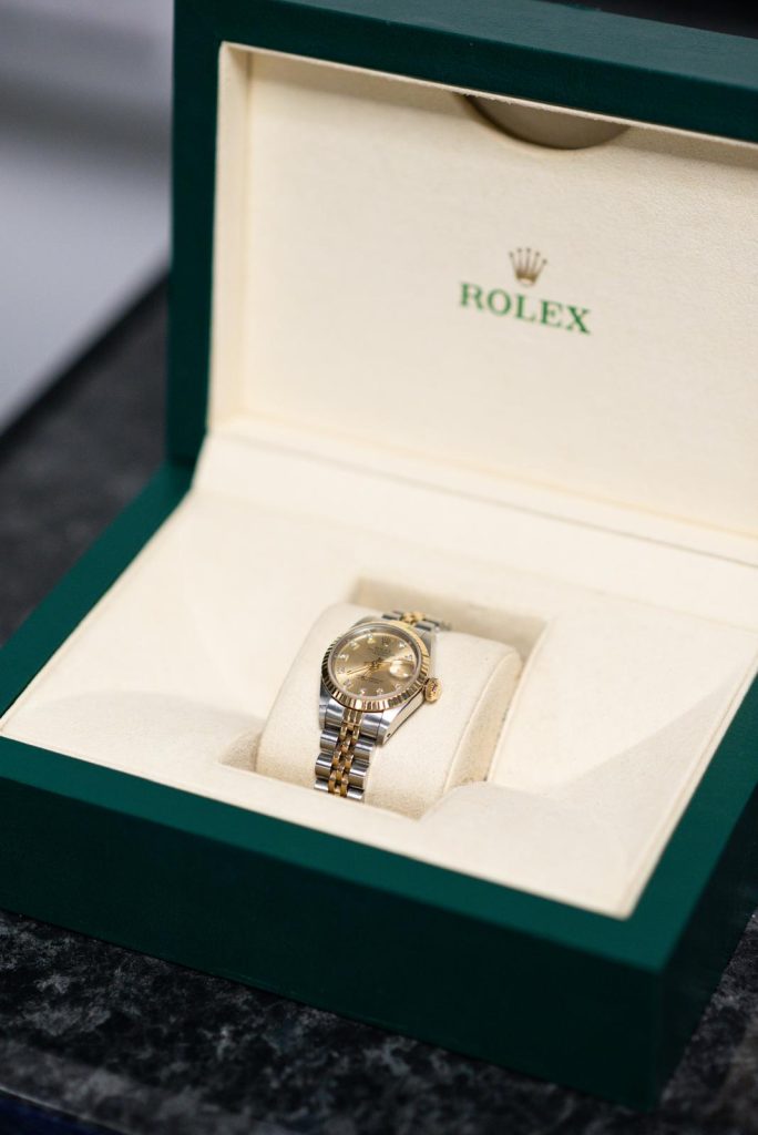 Rolex Datejust 26mm — Factory Diamond Dot Dial