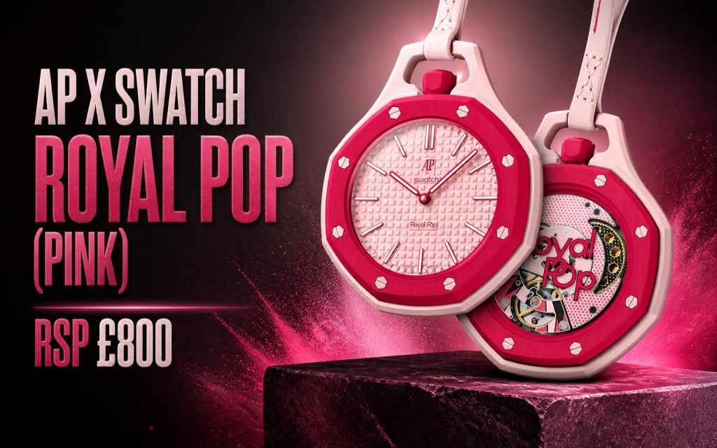 AP × Swatch Royal Pop — Pink